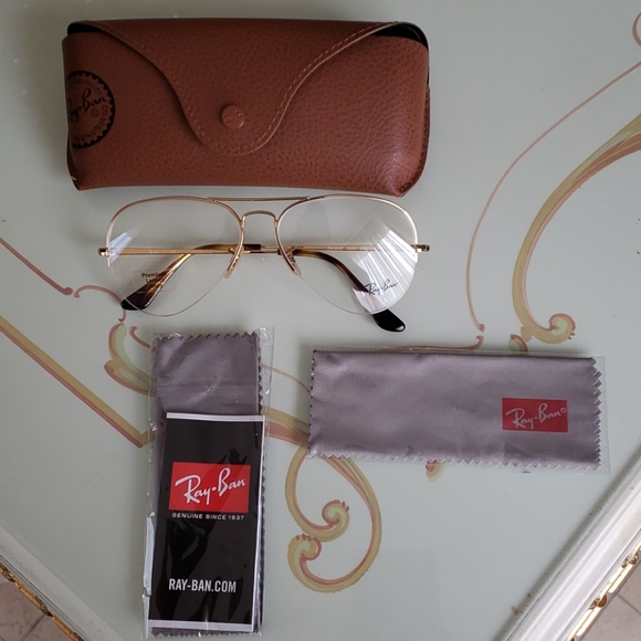 Ray-Ban Accessories - Ray-Ban AVIATOR GAZE RB 6588 GOLD ON HAVANA NWT!